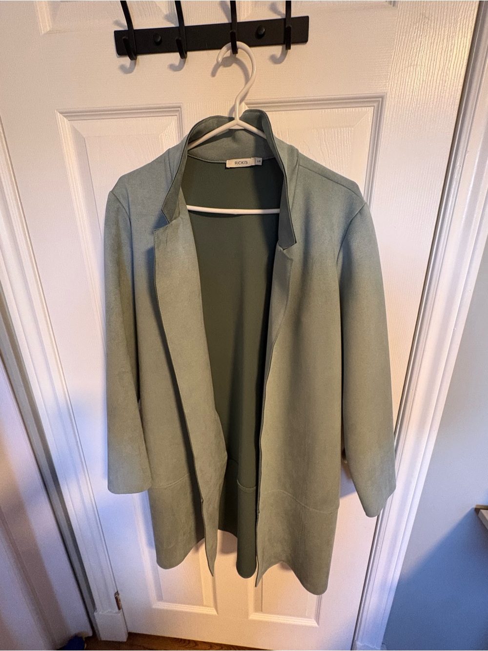 Ricki's Light Teal Open-Front Blazer